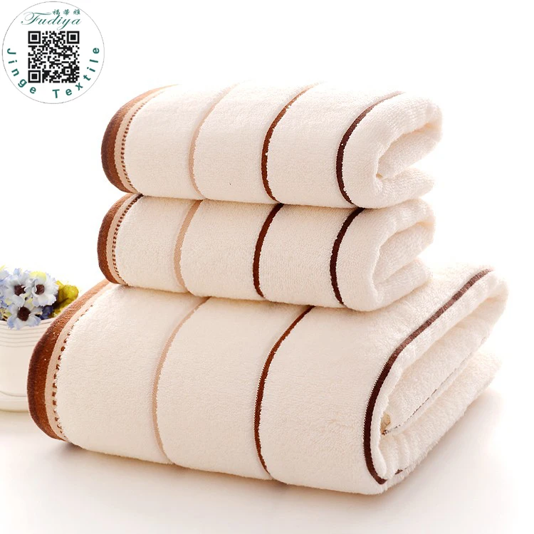 

3pcs/set High Quanlity Cotton Towel Set --2pcs 34*74cm Face Towels 1pc 70x140cm Bath Towels Toalhas Solid face care breathable