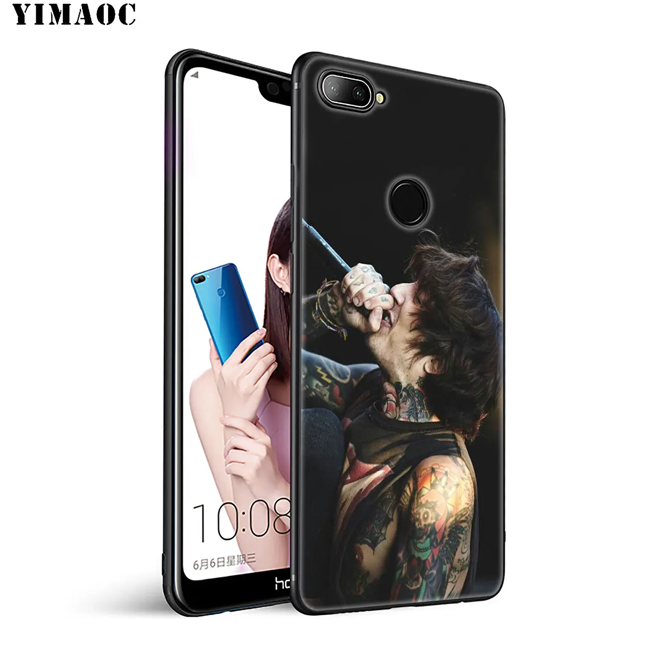 Мягкий чехол YIMAOC с Оливером сиксом Bring Me the Horizon bmth для Huawei Honor 20 Pro 8C 8X 8 9 9X 10 Lite 7X 7A