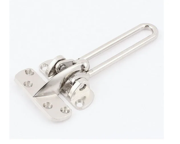 Домашний Офис Сплава Swing Arm Двери Безопасности Замок Охранник Защелка 2 ШТ. |