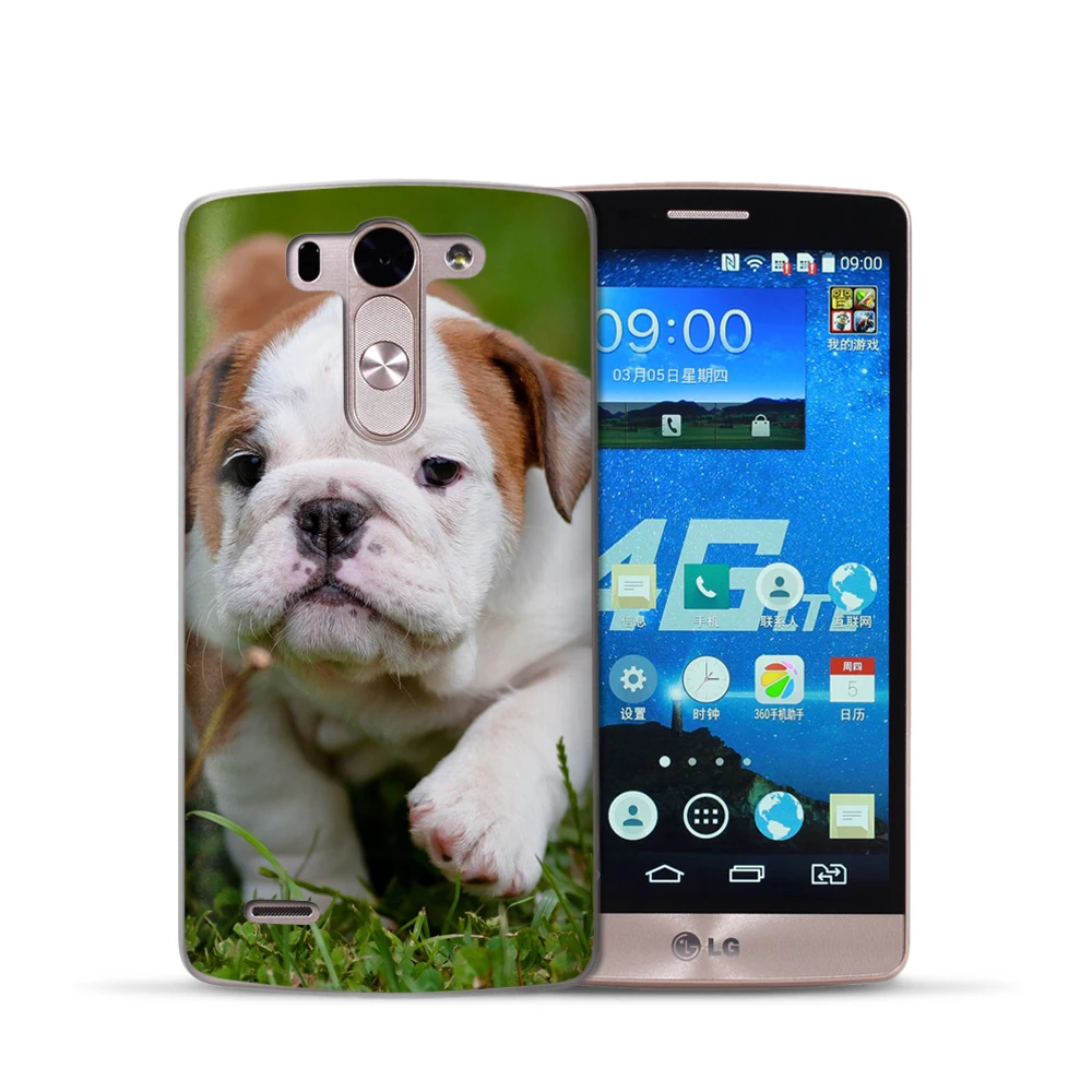 Модный чехол с милыми Собаками Для LG Q6 G6 X Power 2 Screen G4 G5 Q8 K7 K8 K10 2017 мягкие силиконовые