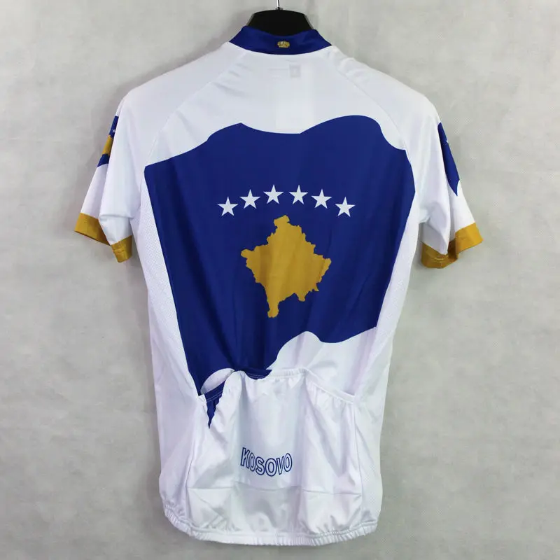 Заграничная спортивная одежда флаг Косово узор велосипедная Для мужчин летний