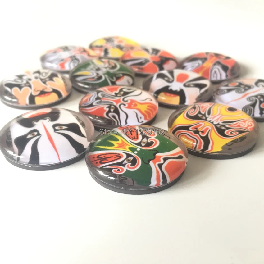 Бесплатная доставка (12 шт./лот) дизайн лица пекинской оперы магнит на холодильник