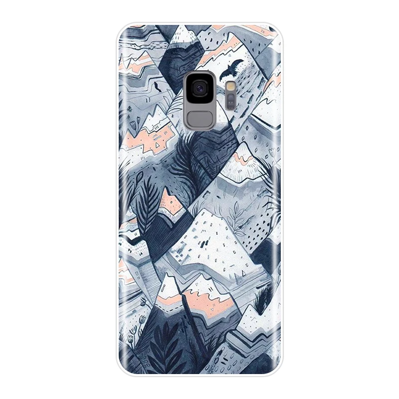 Чехол для телефона samsung Galaxy S5 S6 S7 Edge S8 S9 Plus Цветок кактуса цветочный силиконовый мягкий чехол для samsung Note 4 5 8 9