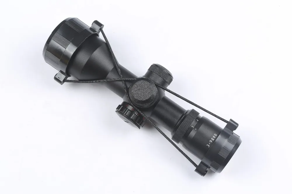 Mizugiwa Охота Тактический винтовка подсветкой Сфера 3-9x40v красный зеленый Mil-Dot Scope