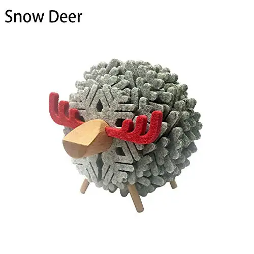 Креативный коврик в форме овцы противоскользящие подставки для напитков