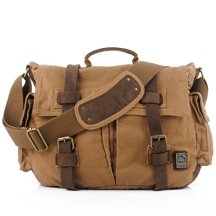 Модная сумка-мессенджер унисекс Холщовая Сумка на плечо для мужчин и женщин