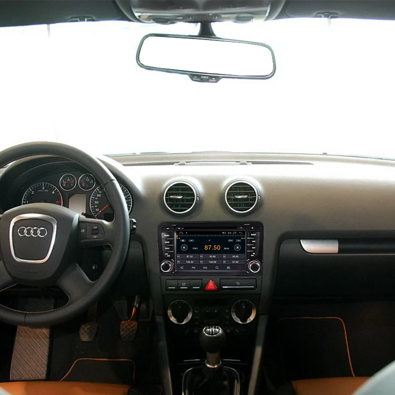 Автомобильный GPS навигатор Android 8 1 IPS радио Wifi Mp3 DVD стерео плеер для Audi A3 P/A3 8P1 3