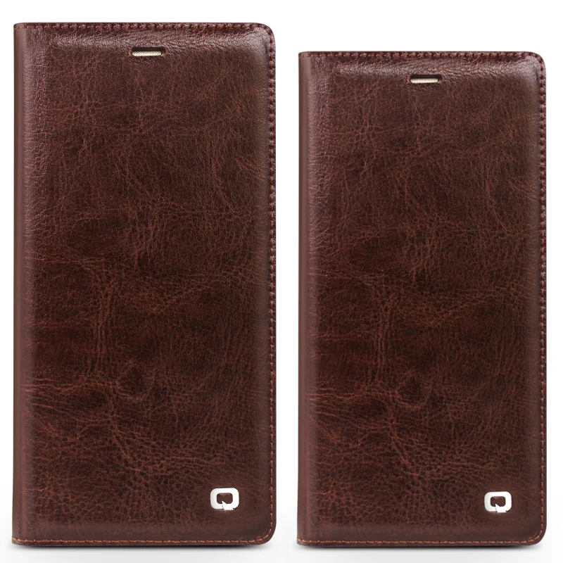 Новые чехлы QIALINO для Huawei Ascend P10 plus роскошный флип чехол из натуральной кожи Модный