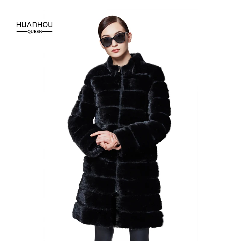 Распродажа норковая шуба для женщин модная теплая со съемными рукавами .это