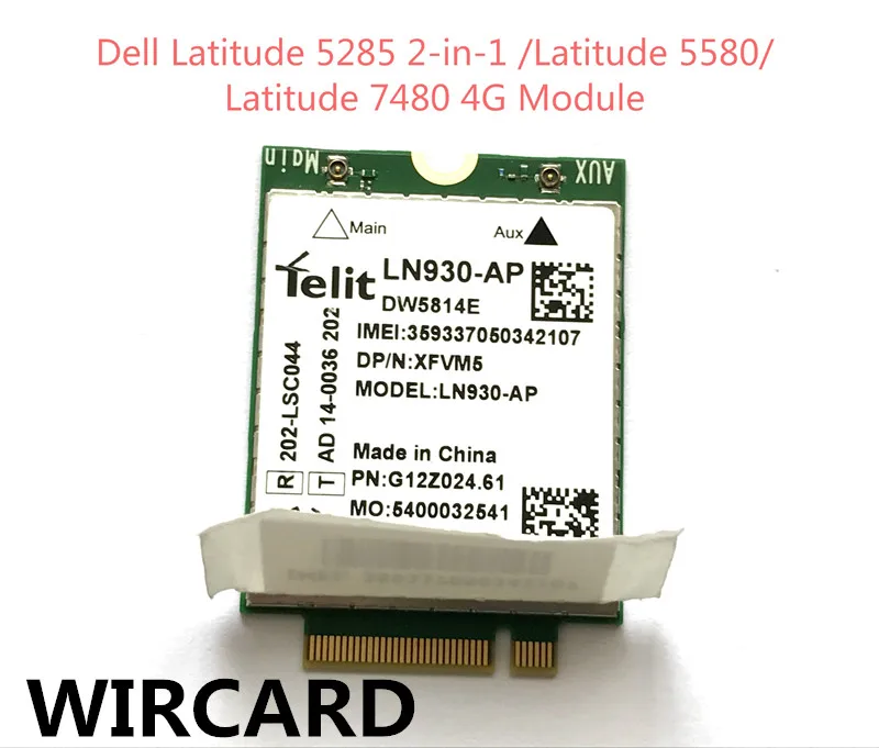 Новый LN930 AP DW5814E 4G модуль FDD LTE карта для ноутбука Dell|card|card cardcard module |