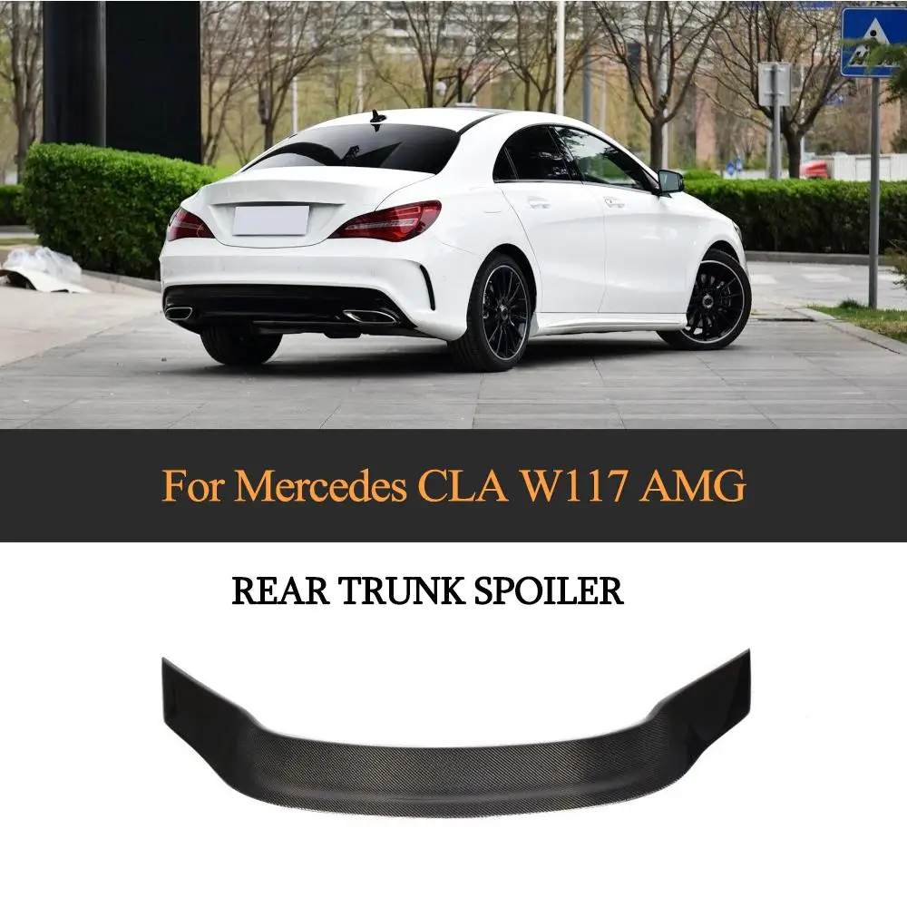 Задний спойлер для автомобиля Mercedes Benz CLA Class W117 CLA180 200 250 CLA45 AMG 2013 2019 крыло багажника