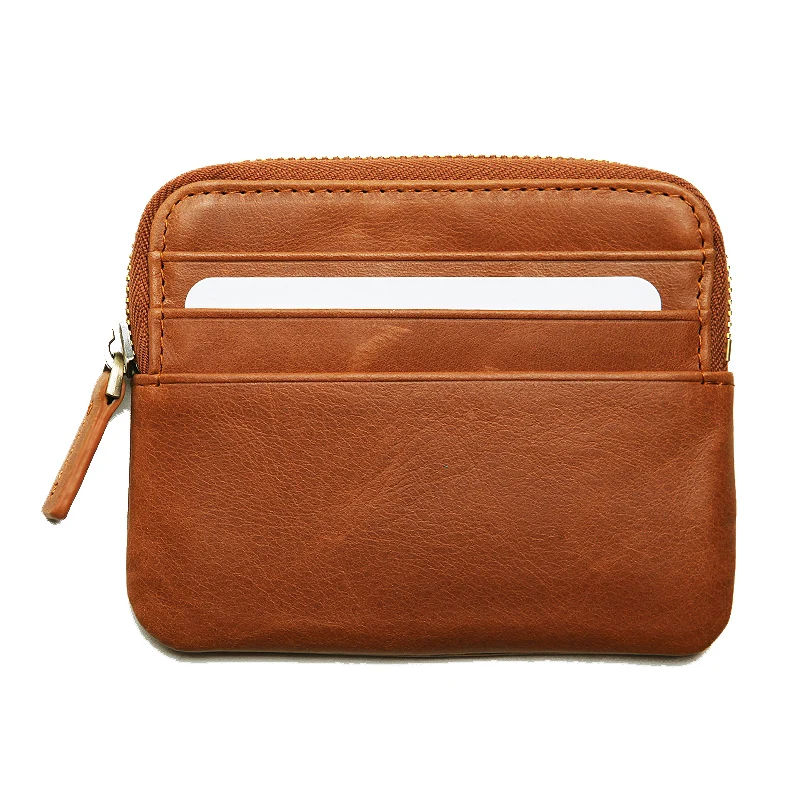 Мужской кожаный кошелек LANSPACE брендовый бумажник с отделением для карт модные