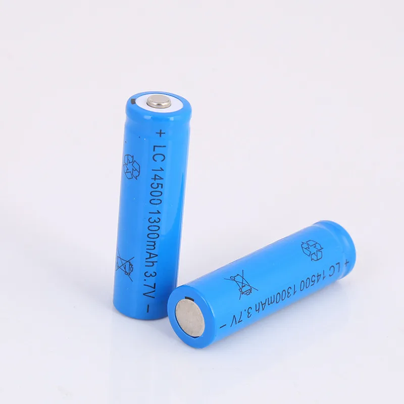Бесплатная доставка 3 шт 14500 аккумуляторная батарея литий-ионная 1300mAh литиевая