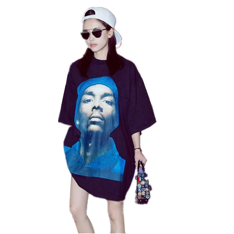 Мужская футболка Snoop Dogg с длинным рукавом и принтом | одежда