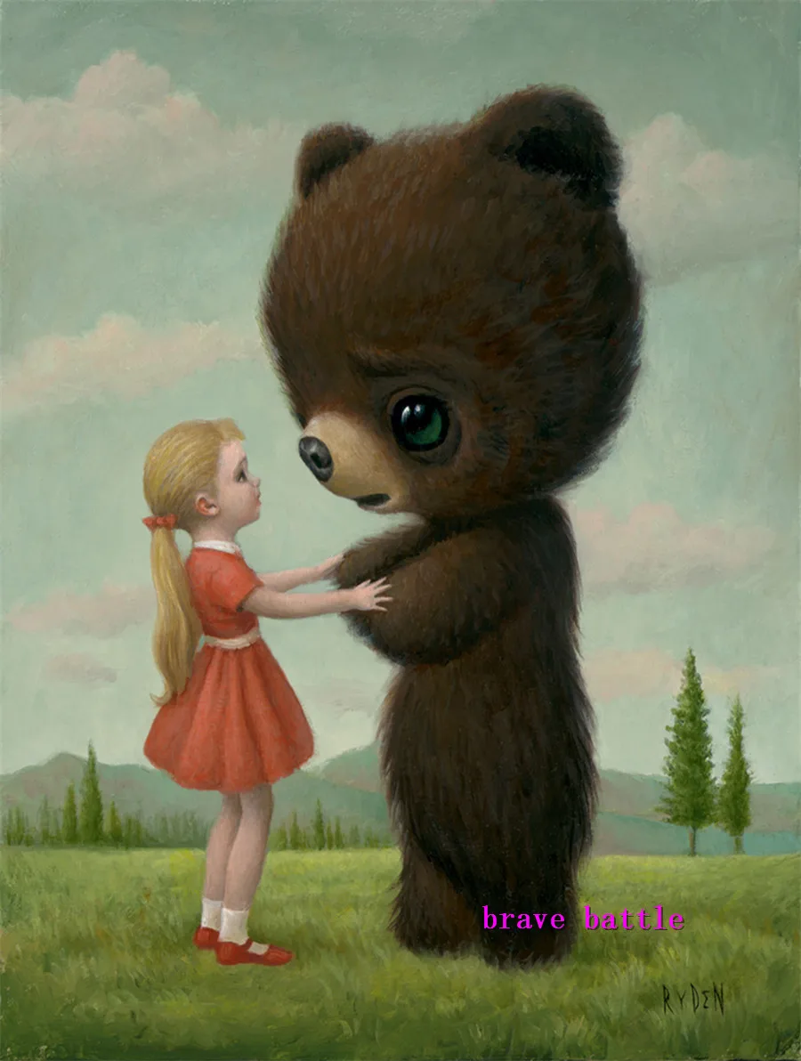 Mark Ryden детский необычный холст для живописи Тёмный мир гостиная спальня домашний