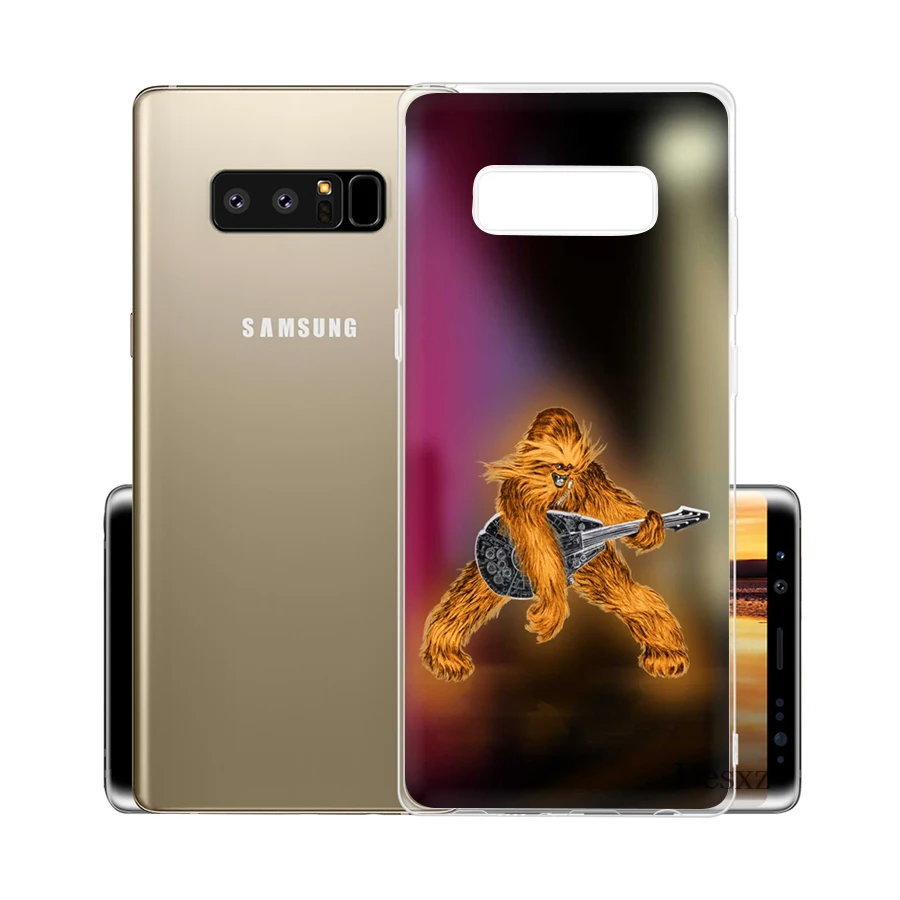 Чехол для телефона Звездные войны Чубакка Samsung Galaxy S7 Edge S8 S9 Plus Note 8 9 чехлы |