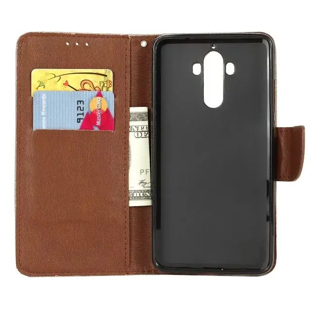 Для Huawei Коврики 9 чехол 5.9 ''откидная крышка Подставка Coque ETUI принципиально