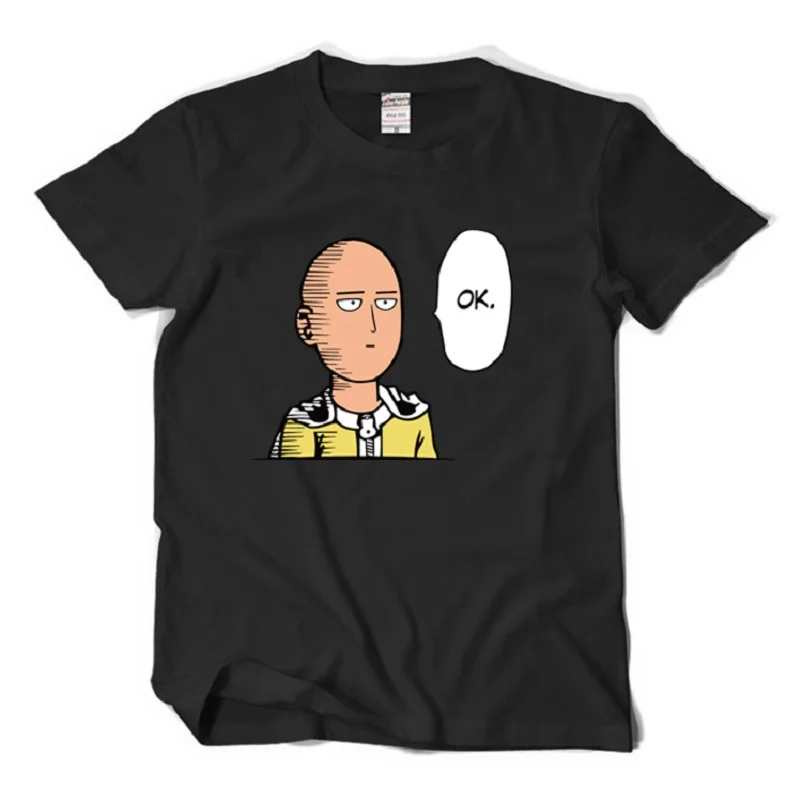 

High-Q Unisex Japan Anime ONE PUNCH-MAN OPPAI saitama Short Sleeve T-Shirt Tee T Shirt Tops