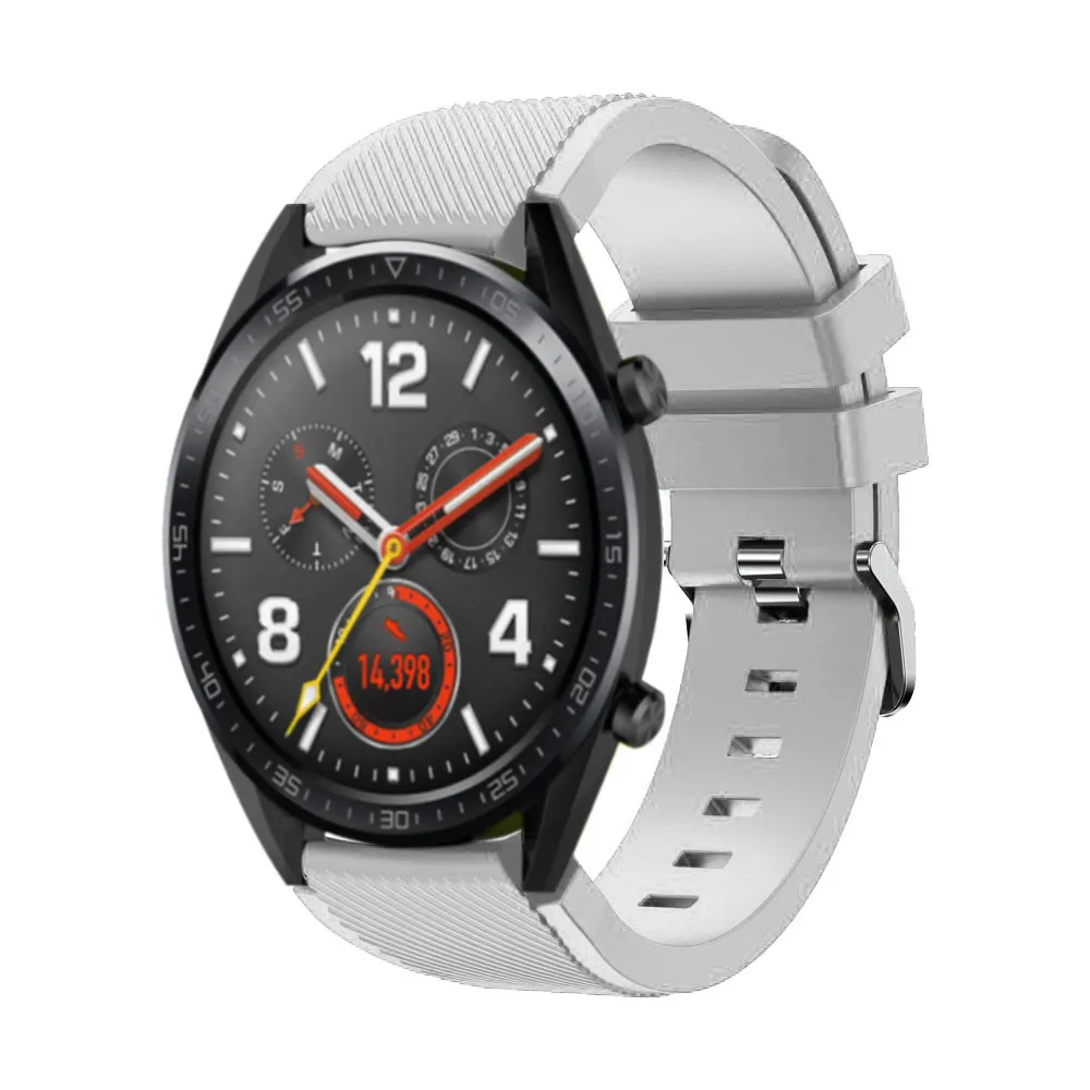 Ремешок силиконовый сменный для наручных часов Huawei Watch GT Модный повседневный