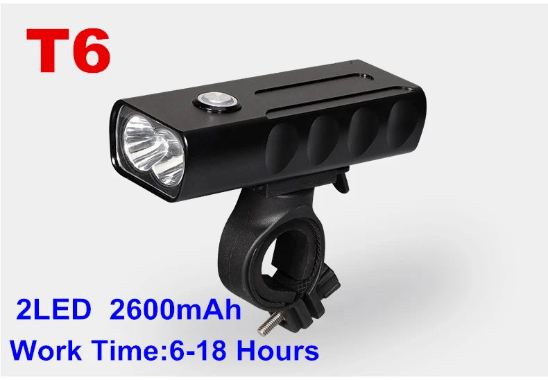 2LED T6 6hours BO светодиодный велосипедный светильник ENGYE с подзарядкой от USB 1000 люмен, 3 режима, велосипедный передний светильник, 10 часов, велосипедный головной светильник, велосипедный светодиодный светильник-вспышка - Испускаемый цвет: 2LED T6 6hours