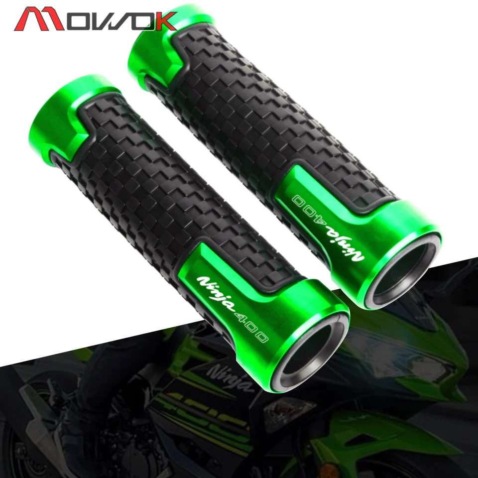 Левый и правый для KAWASAKI Ninja400 ninja 400 NINJA CNC алюминий + резина аксессуары мотоциклов