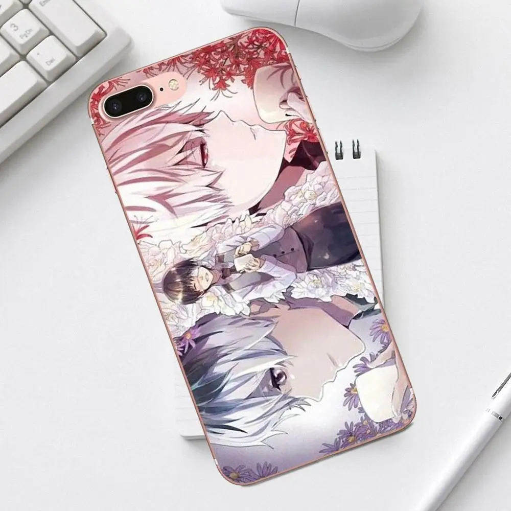 Чехлы Qdowpz Tokyo Ghoul Kaneki для Galaxy Alpha Core Prime Note 4 5 8 S3 S4 S5 S6 S7 S8 S9 mini edge Plus|Бамперы| |