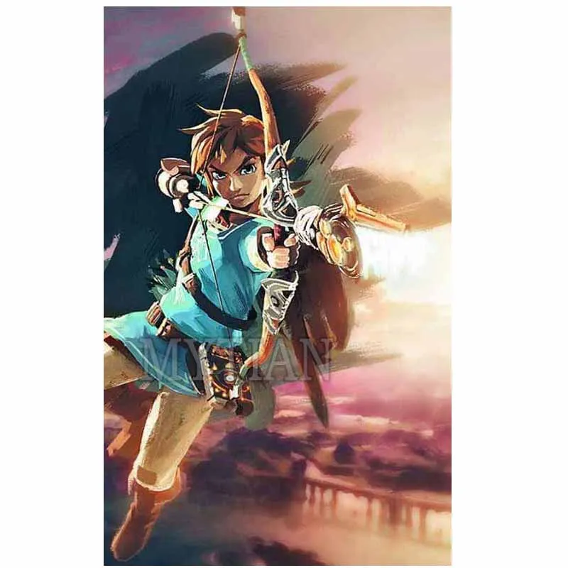 Алмазная живопись New5D мультяшная Аниме Картина на стену 3D вышивка узор мозаика