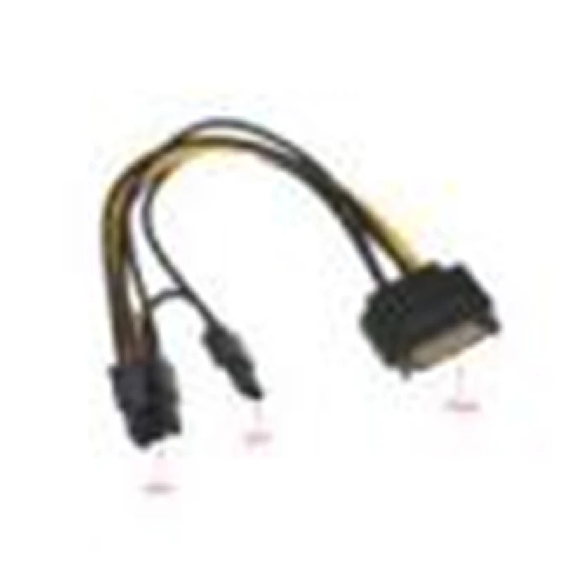 15 см контактный SATA внешний 8 (6 + 2) PCI E внешняя видеокарта кабель адаптера питания