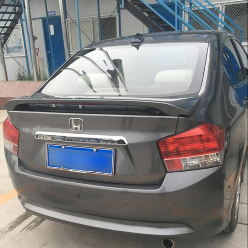 Спойлер для Honda City 2009 2010 2011 2012 2013 2014 автомобильная фотосессия неокрашенный
