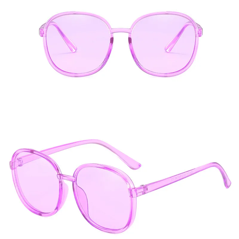 Новые круглые Модные женские солнцезащитные очки ASUOP прозрачные ретро мужские