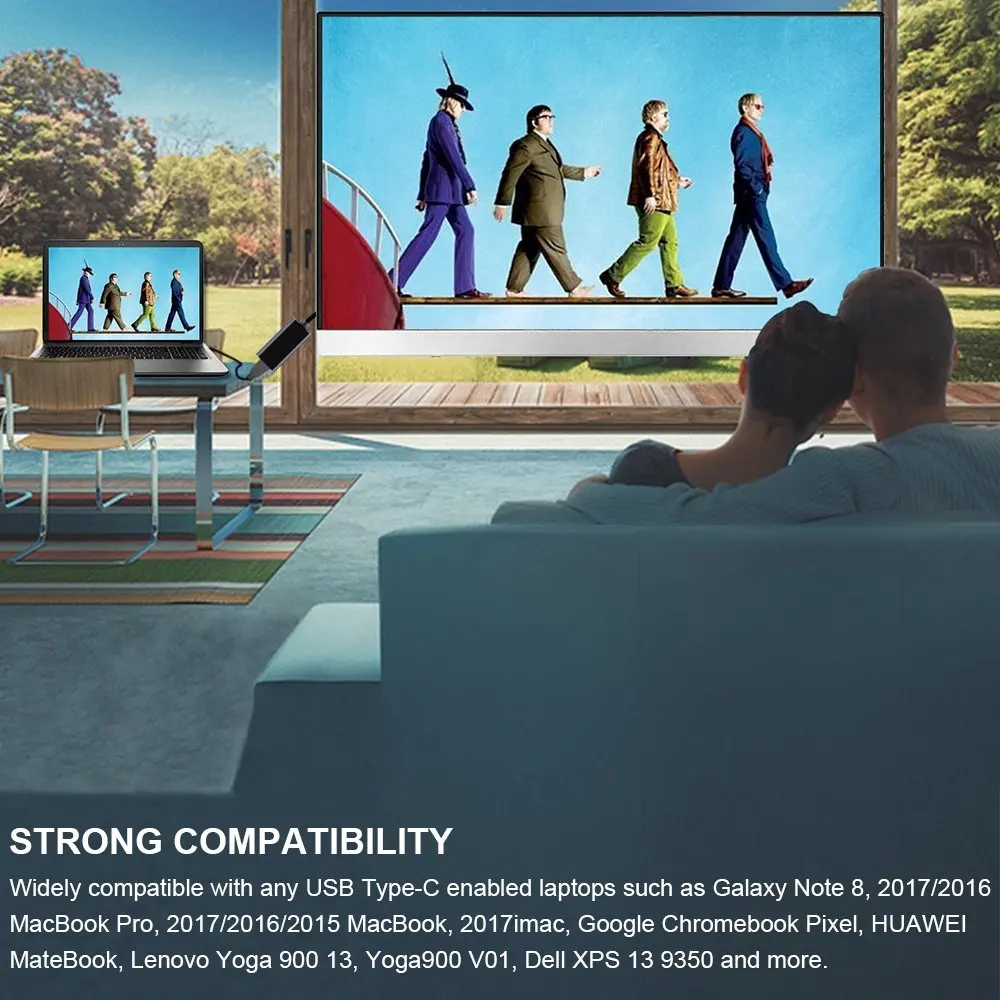 USB Type C к HDMI адаптер 3 1 Мужской женскому конвертер для MacBook Huawei Mate 20 /P20 Pro Smasung