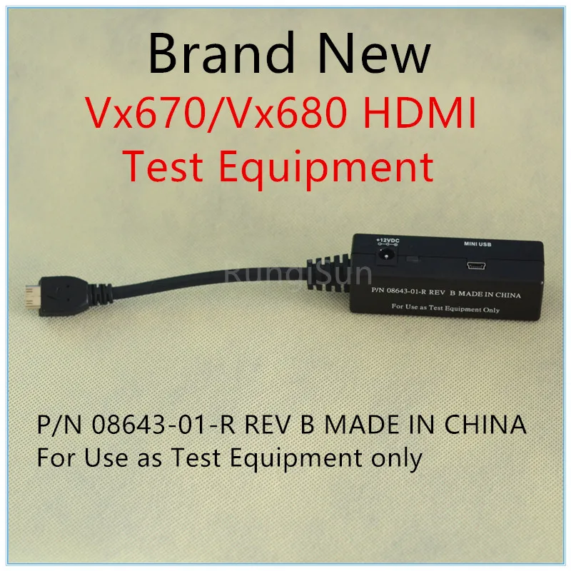 Verifone абсолютно новый Vx680 Vx670 ключ Тестовый Кабель 08643 01 R REV B|rev|rev brev c |