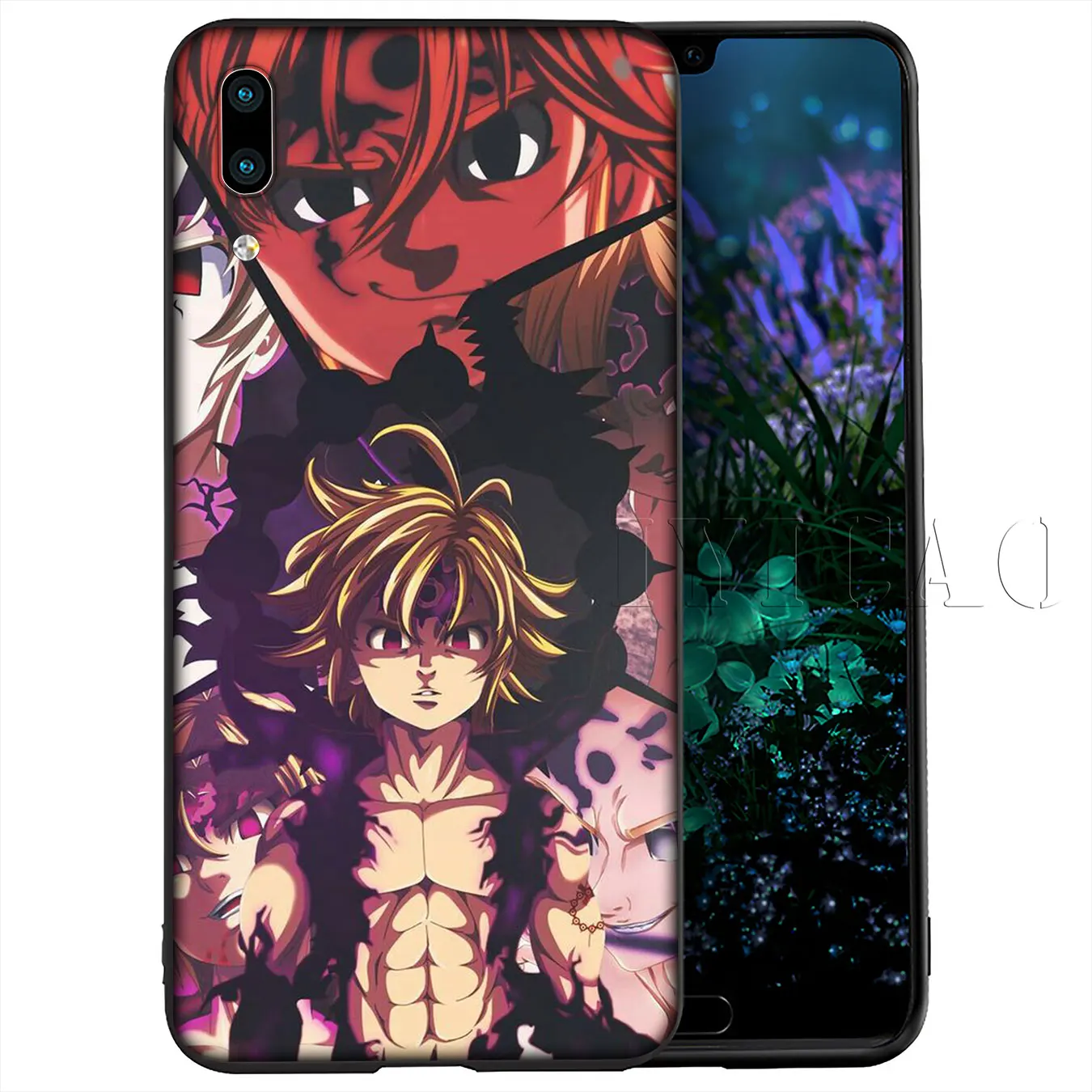 Nanatsu no Taizai Seven Deadly Sin Soft Case for Huawei Y9 Y7 Y6 Prime 2019 Cover Honor 20 8C 8X 8 9 9X 10 Lite 7C 7X 7A Pro |