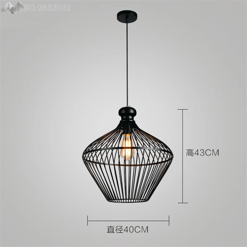 Подвесные светильники в скандинавском стиле подвесные ретро для гостиной