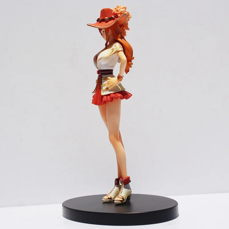 Аниме одна штука 17 см Nami сексуальная фигура Grandline Lady 15th Anniversary ПВХ фигурка модель