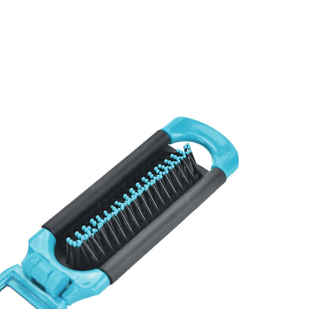 1 шт. Для женщин Мода Дизайн складной волос Кисточки зеркало для карман руку