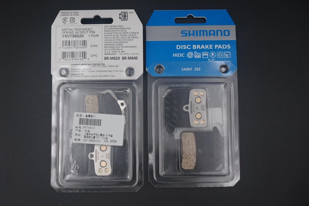 Shimano H01A H03C ICE TECH ST Zee h-типа дисковые Тормозные колодки M820 M640 ICE-TECH колодки