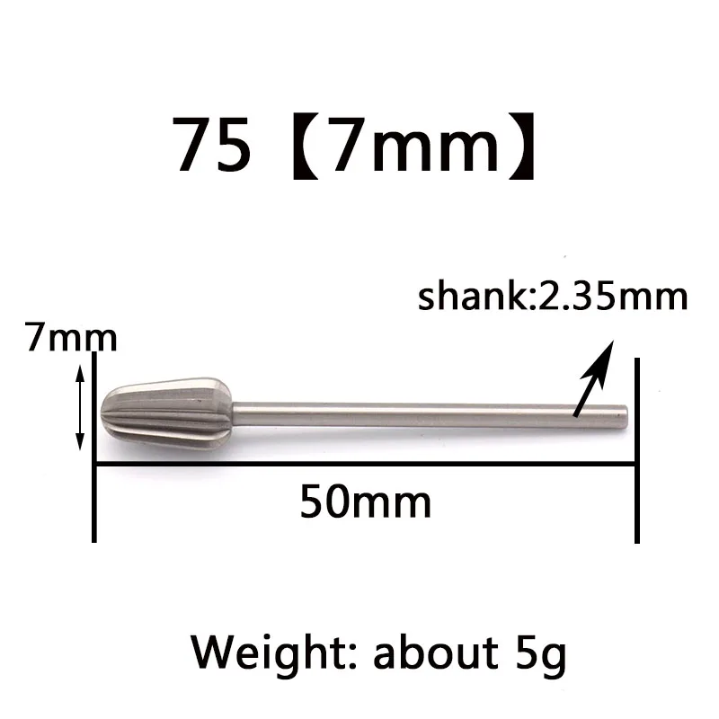 Высокое качество 1 шт. 2 35 мм хвостовик Вольфрам Сталь фреза шлифование заусениц