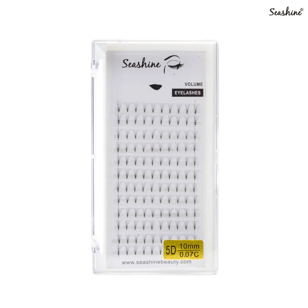 Seashine 1 Tray Volume Lash Premade Fans High Quality 8-18mm Eyelashes Extension Lashes | Красота и здоровье
