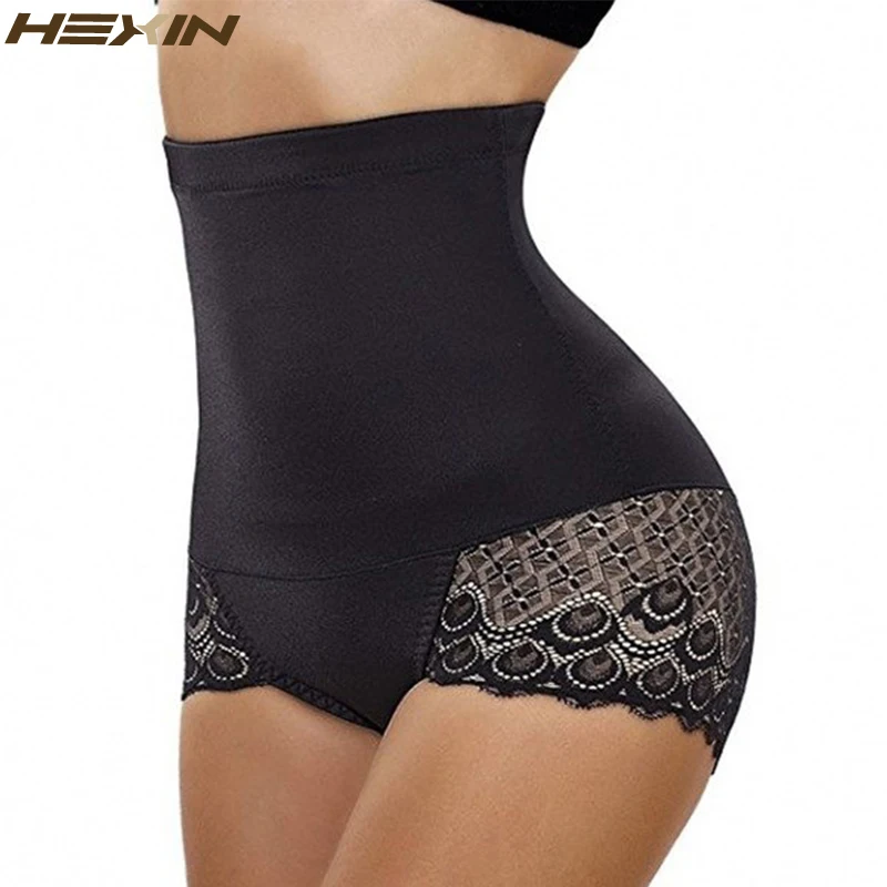 HEXIN, женское нижнее белье для похудения с высокой талией, сексуальные трусики, утягивающие штаны с контролем живота