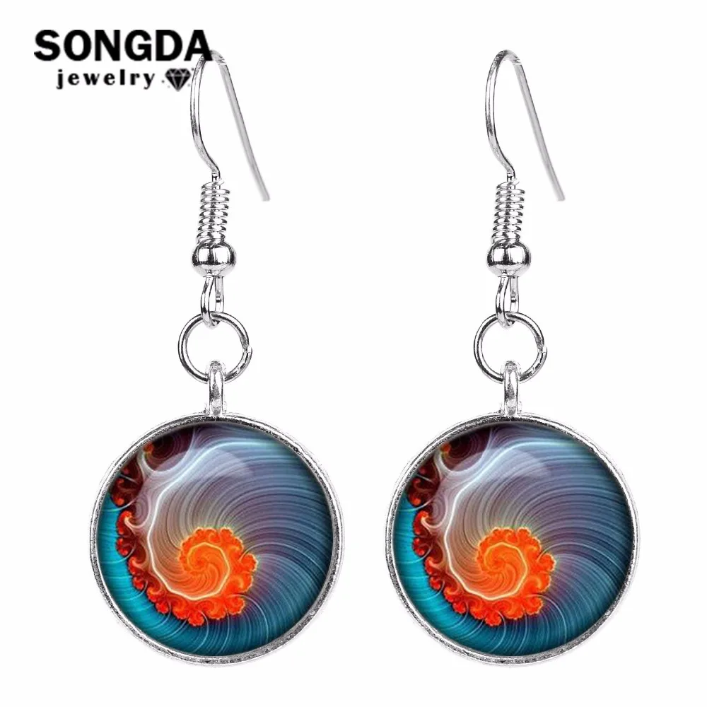 SONGDA 2018 новые богемные ювелирные изделия с изображением цветка мандалы кабошоны