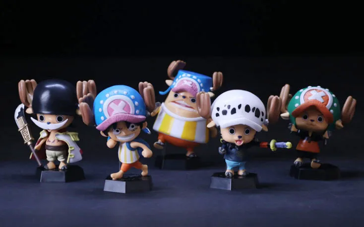 Большой хорошее качество ПВХ Луффи ACE Sabo Law Usopp COS Chopper фигурка аниме одна деталь модель игрушки косплей Тони Чоппер подарок для мальчика