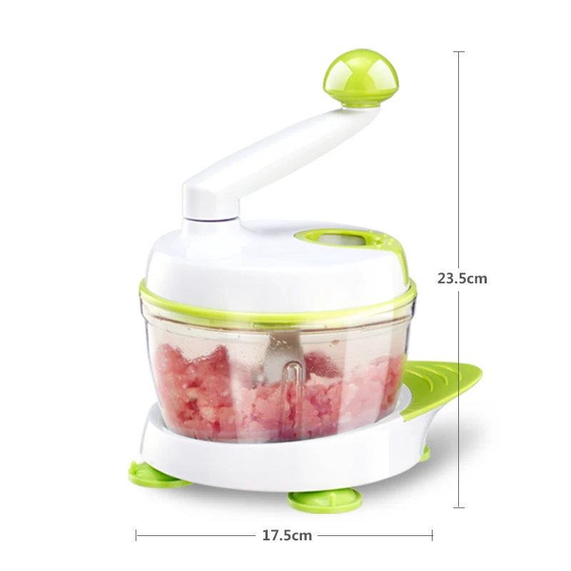 Migecon 1.5L кухонная мясорубка измельчитель овощей бытовая ручная кухонный комбайн