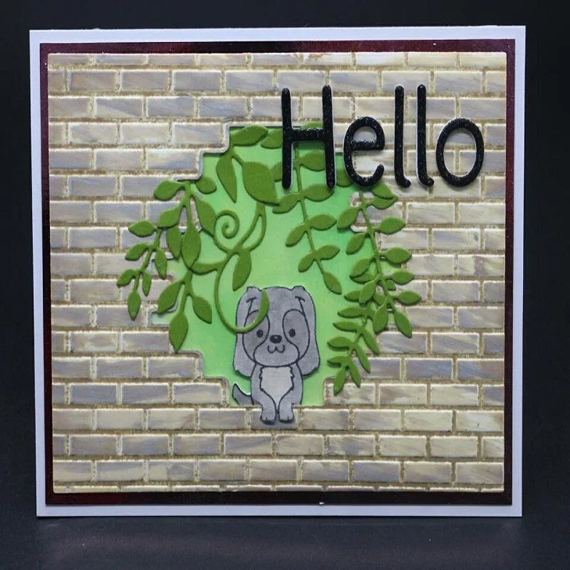 3d папка для тиснения с вырезами скрапбукинга штампы резки бумаги декоративная