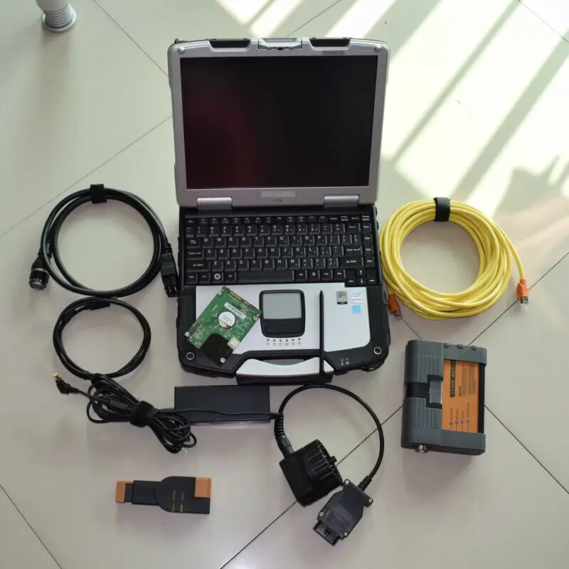 Для BMW ICOM A2 B C с ноутбук CF 30 TOUGHBOOK ISIS ISID 2021 03 V программное обеспечение (D 4 27 + P3.68)