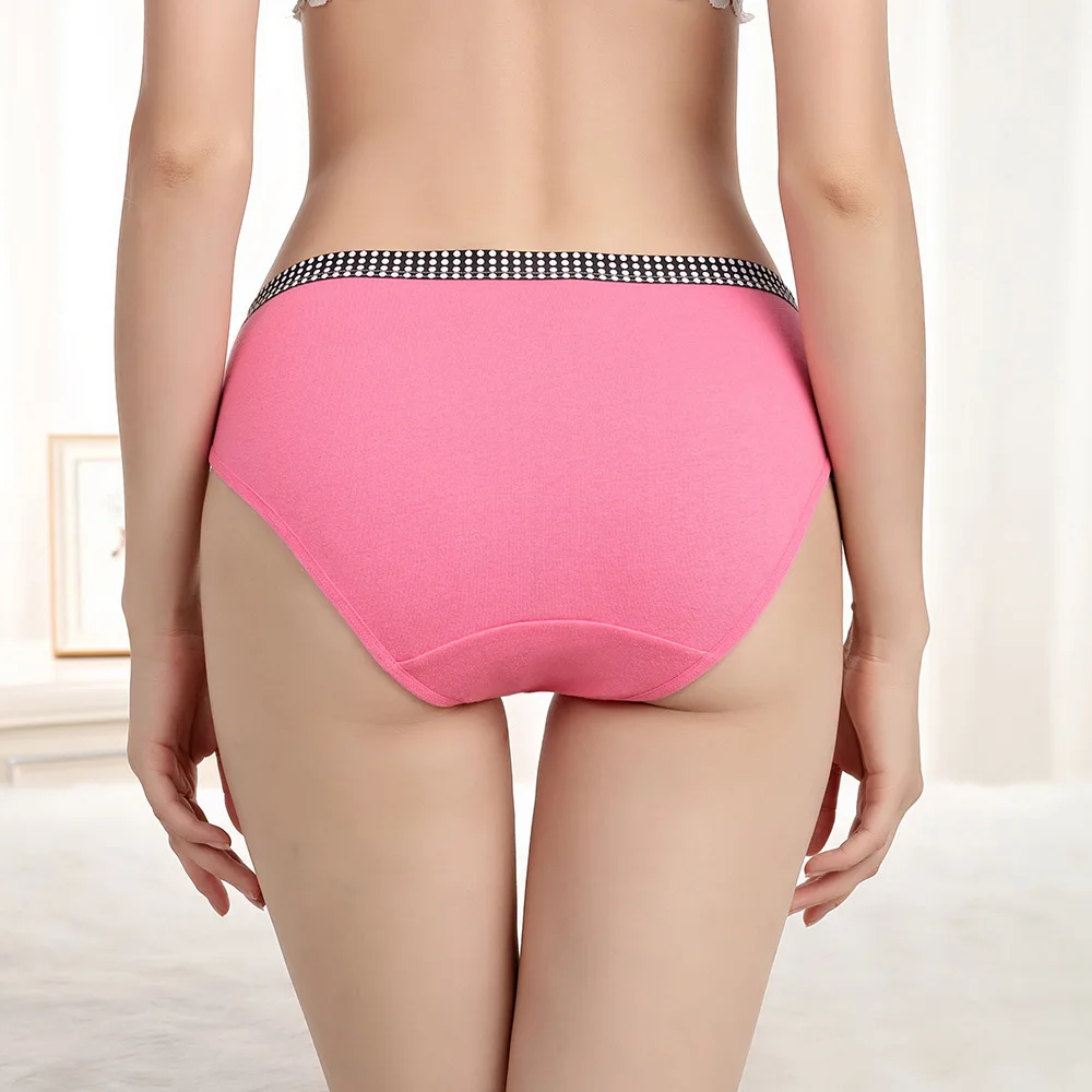 Трусы женские хлопковые больших размеров 4 шт./лот 2XL/3XL/4XL 89088 | Женская одежда