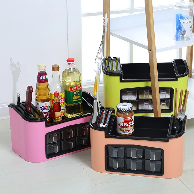 Кухня стойка приправа ящик для хранения приправы держатель ножа уксус стеллаж
