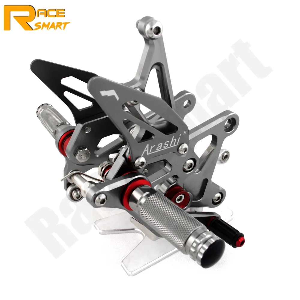 CNC Регулируемые задние ножки педали для KAWASAKI ZX6R ZX636 2005 2006 ZX 6R 636 аксессуары