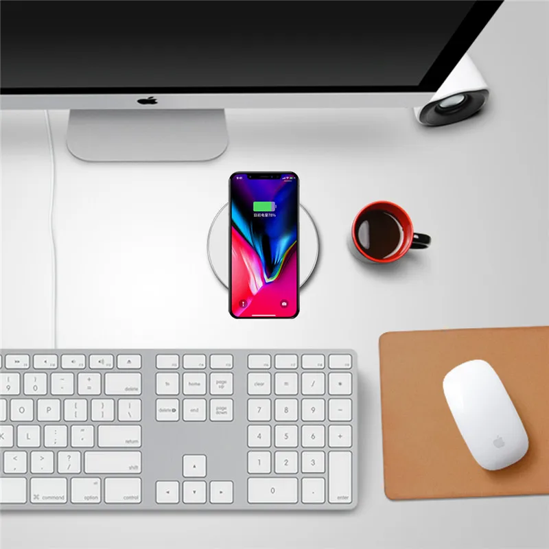 Беспроводное зарядное устройство Qi для iPhone X 8 Plus Samsung S8 + S7 S6Edge Nexus4 Nexus5 телефона|for