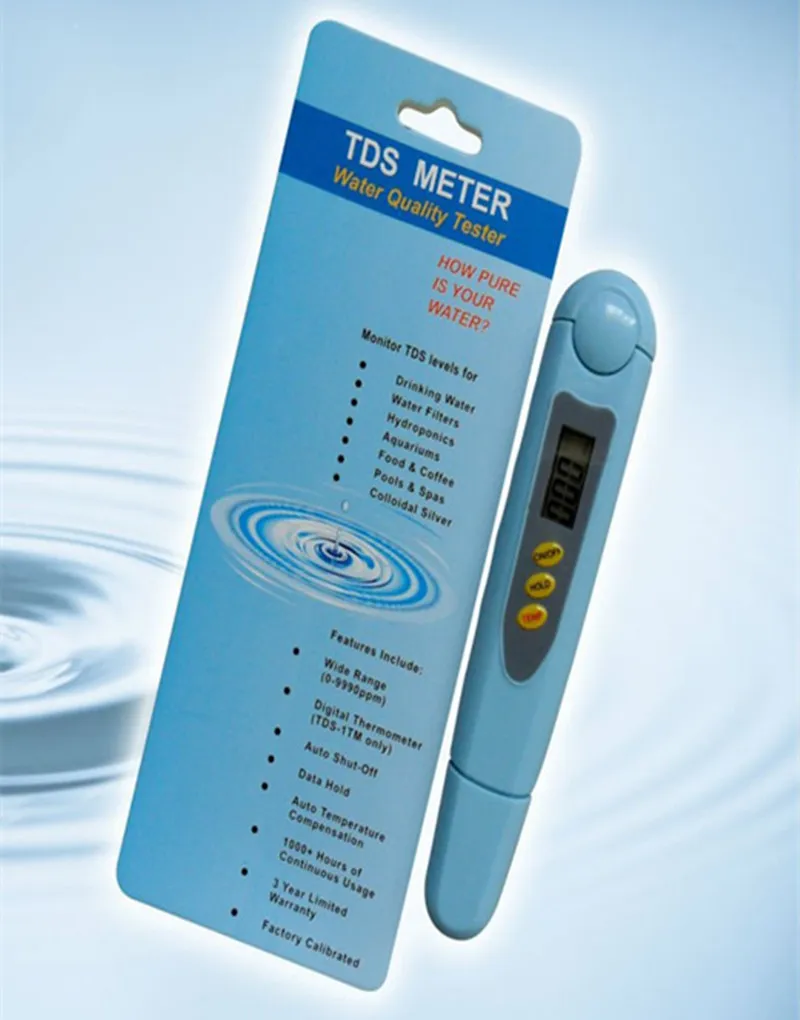 Тестер качества воды Измеритель Твердости TDS ручка для тестирования тяжелых